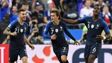 Antoine Griezmann erzielte beide Tore für Frankreich