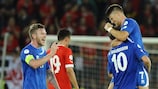 Iceland came from 4-1 down to draw 4-4 with Switzerland in 2014 World Cup qualifying