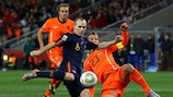 Andrés Iniesta erzielt im WM-Finale gegen die Niederlande das goldene Tor