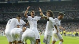 Les joueurs du Real Madrid ravis par Cristiano Ronaldo