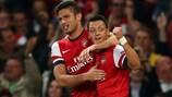 Mesut Özil und Olivier Giroud haben in der Gruppenphase für Arsenal geglänzt