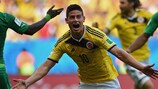 James Rodríguez, del Monaco, ha sido una de las estrellas de la Copa del Mundo con Colombia