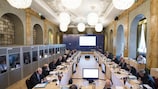 El Comité Ejecutivo de la UEFA se reunió en Turín el pasado mes de mayo