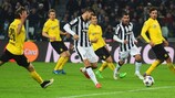 Álvaro Morata coloca Juventus a ganhar 2-1