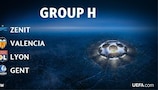 As equipas do Grupo H