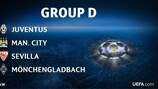 El Grupo D incluye al subcampeón de la temporada pasada y al vigente campeón de la Europa League