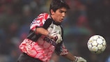 Gianluigi Buffon pictured with Parma in 1995