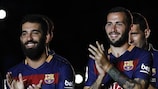 Im Kader von Titelverteidiger Barcelona stehen jetzt auch Arda Turan und Aleix Vidal