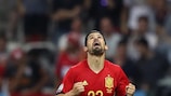 Nolito played every game for Spain at UEFA EURO 2016, scoring against Turkey