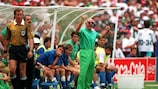 Arrigo Sacchi com a Itália no Mundial de 1994