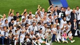 Il Real Madrid vincitore del trofeo nel 2015/16