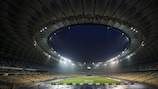 O Estádio NSC Olimpiyskyi, em Kiev, vai receber a final da UEFA Champions League