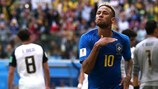Neymar marque en toute fin de match face au Costa Rica à Saint-Pétersbourg