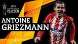 Antoine Griezmann Joueur de l'UEFA Europa League