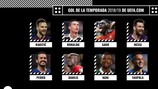 Nominados al Gol de la Temporada de UEFA.com