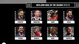 Das Tor der Saison von UEFA.com - die Kandidaten