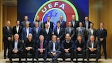 Los entrenadores se reúnen con la UEFA