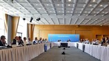 Imagem da mais recente reunião do Comité Executivo da UEFA, que decorreu em Setembro, na cidade croata de Dubrovnik