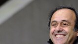 Le Président de l'UEFA Michel Platini assistera au Match contre la pauvreté