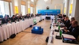 Das UEFA-Exekutivkomitee trat am Montag in Prag zusammen