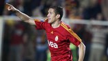 Ismael Mikael Bouzid jubelt nach seinem Treffer für Galatasaray