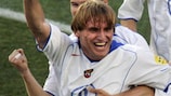 Russia's Dmitri Bulykin got the winner against Greece in 2004