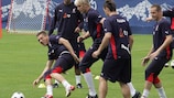 Poland's players have been put through their paces
