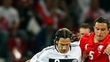 Torsten Frings (left) has been an ever-present for Germany at UEFA EURO 2008™.