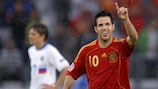 Cesc Fàbregas impressed after coming on against Russia