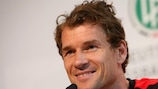 Jens Lehmann was delighted with the character shown by Germany against Austria