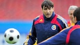 Victor Piţurcă is finally coaching at a UEFA European Championship after missing out in 2000