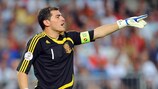Spaniens Nationaltorhüter Iker Casillas träumt vom EURO-Finale