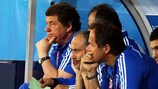 Otto Rehhagel ficou desapontado depois do primeiro jogo da Grécia no UEFA EURO 2008™