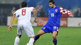 Niko Kranjčar bisou no triunfo da Croácia sobre Malta, por 3-0