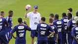 Belarus will provide Laurent Blanc with his first competitive outing as France coach