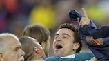 Xavi celebrates another success with Barcelona