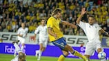Zlatan Ibrahimović breaks the deadlock for Sweden