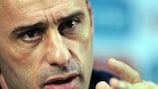 New Portugal coach Paulo Bento speaks ahead of his first game in chrage