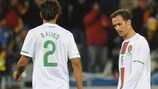 Ricardo Carvalho and fellow Portugal defender Bruno Alves