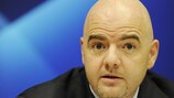 Gianni Infantino anticipated the drama to come in the UEFA Champions League