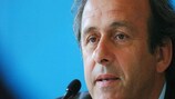 Michel Platini stands for re-election