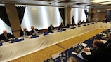 Das UEFA-Exekutivkomitee kommt am Donnerstag in Nyon zusammen