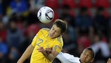 Ukraine got off the mark against England but will need victory in the Spain game