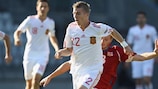 Iker Muniain on the ball in Spain's win over the Czechs