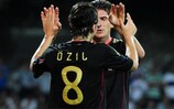 Mesut Özil and Mario Gomez were among the goals for Germany