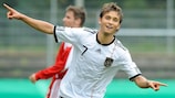 Moritz Leitner scored a hat-trick in Germany's win