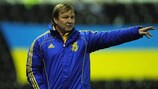 Yuriy Kalitvintsev wants his players to give their all against the visiting Azzurri