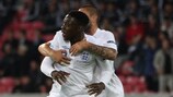 England rescued a late point against Spain on Sunday