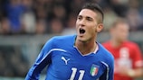 Federico Macheda's late penalty handed England a 1-0 defeat