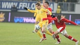 Marko Dević was Ukraine's matchwinner against Austria